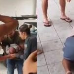 Pai ajoelha e ora enquanto policiais salvam bebê de 47 dias engasgado com leite materno no ES 5 ocrente 1785333248