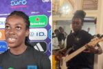 Atacante inglesa Michelle Agyemang vai do gramado ao altar e toca baixo em culto de louvor 17 ocrente 1785432245