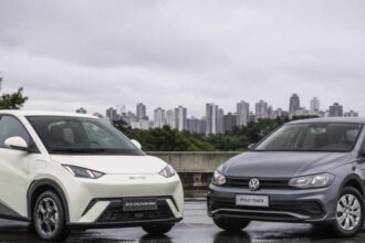 Elétrico ou a combustão: estudo indica que desvalorização já é parecida em modelos de entrada 6 ocrente 1785545691