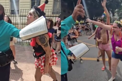 Pregador de rua enfrenta zombarias durante evangelização em São Paulo 14 2009518325 denilson brito