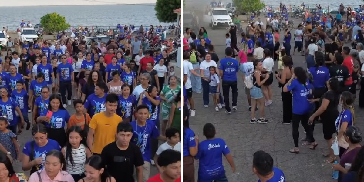 Acidente fatal em Marcha para Jesus no Pará deixa um morto e 11 feridos 2 2861984480 o acidente ocorreu durante caminhada em terra santa