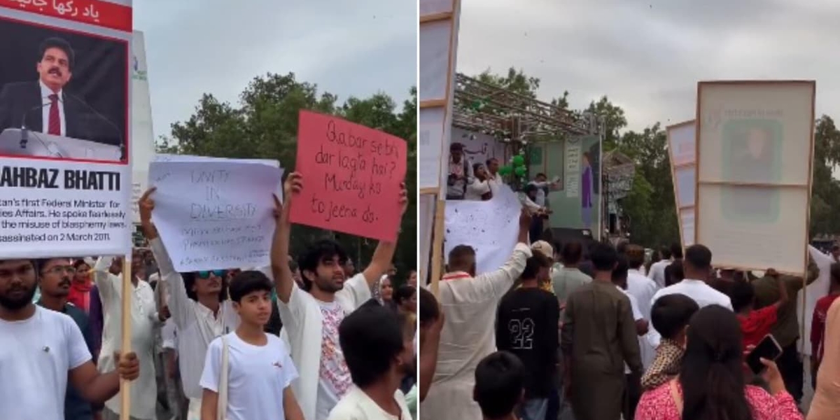 Cristãos se mobilizam no Paquistão em defesa da liberdade religiosa 2 3212318572 protestos