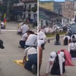 Cristãos se reúnem em Garzón para orar após terremoto devastador na Colômbia 4 380341835 os cristaos de joelhos nas ruas da colombia