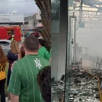 Fiéis celebram em frente à igreja consumida pelas chamas em Recife: ‘Continuamos firmes’ 5 4276035376 advec