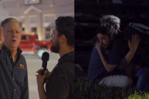 Homem agride pregadores de rua, mas se emociona ao receber perdão: “Isso é o amor de Cristo” 14 850294259 jeremiah