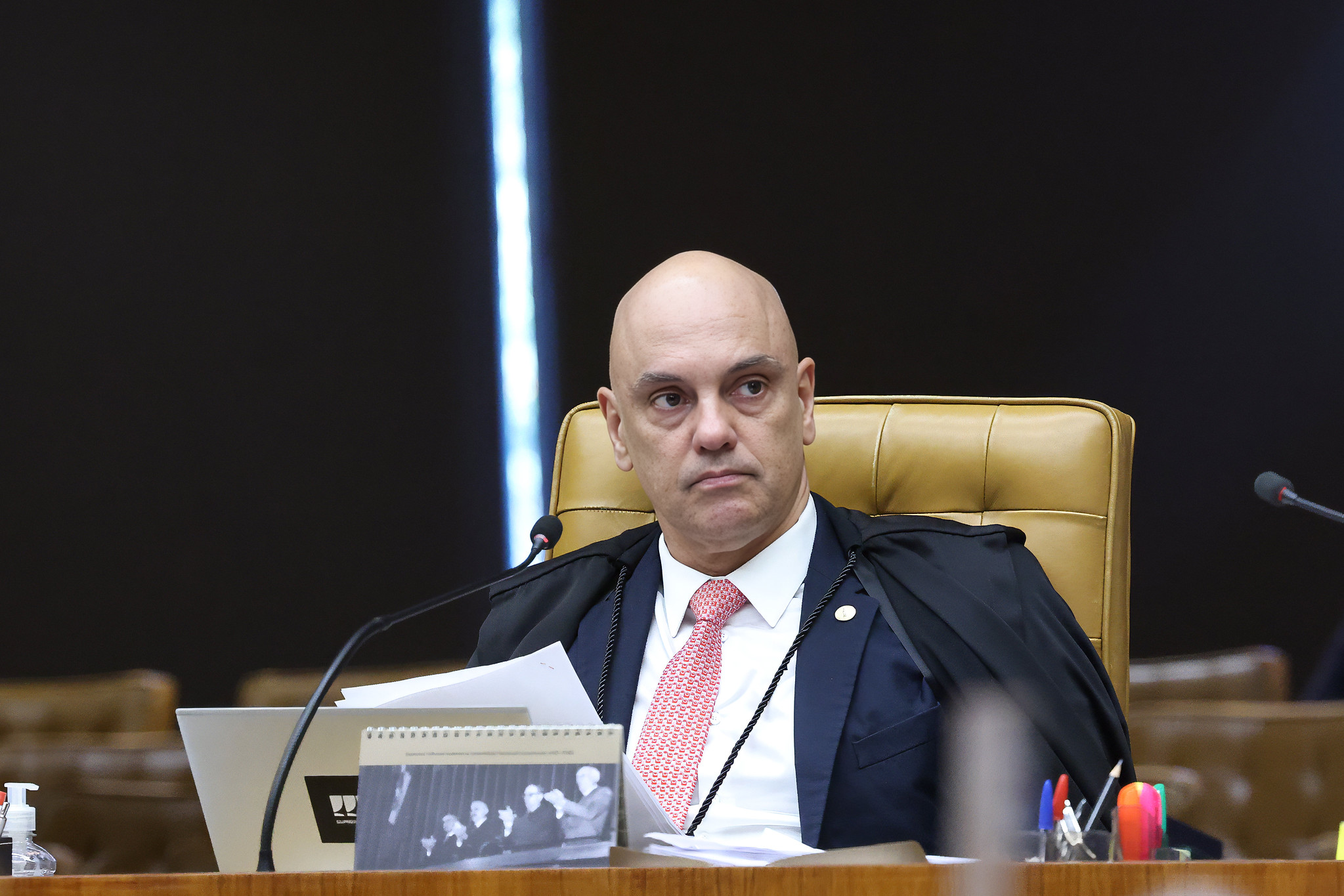 Trump considera reimposição de sanções a Alexandre de Moraes, segundo veículo de comunicação 2 Alexandre de Moraes STF 1