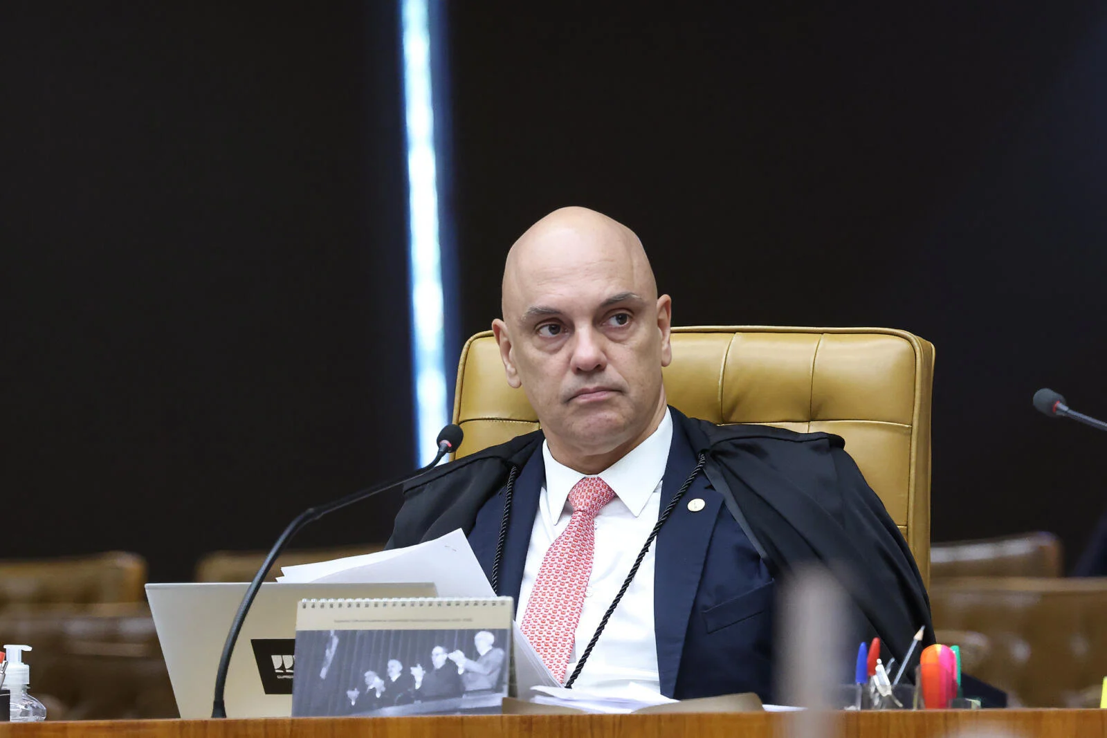 Trump considera reimposição de sanções a Alexandre de Moraes, segundo veículo de comunicação 2 Alexandre de Moraes STF 1