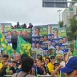 Ausência de Jair Bolsonaro marca o lançamento da campanha de Flávio em Copacabana 4 WhatsApp Image 2026 08 16 at 15.47.14