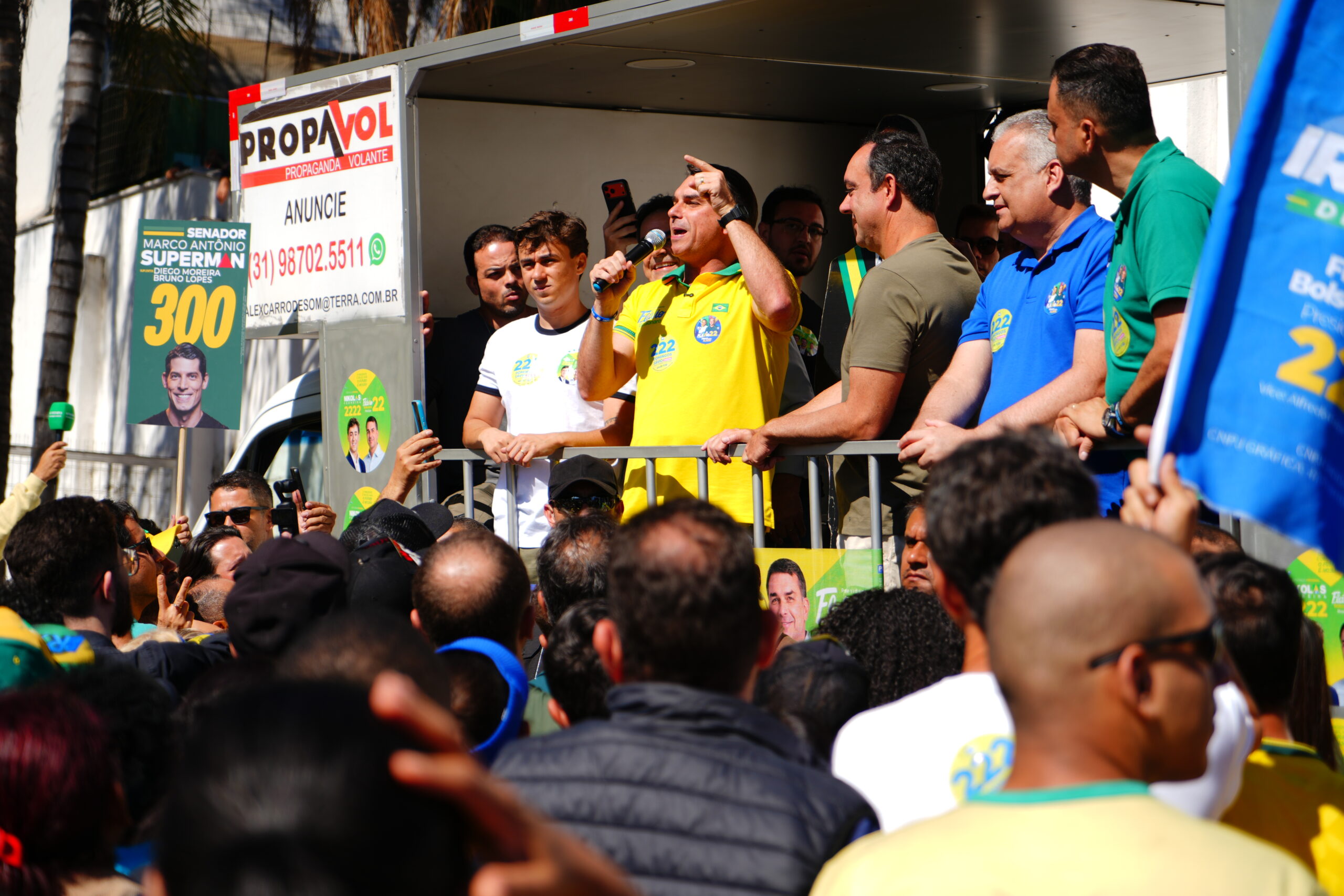 Flávio Bolsonaro destaca importância de Minas Gerais em sua campanha presidencial 2 fb scaled