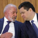 Lula e Alcolumbre se reencontram no Amapá após reaproximação e anúncio da Petrobras 4 lula com davi alcolumbre foto jose cruz agencia brasil 1