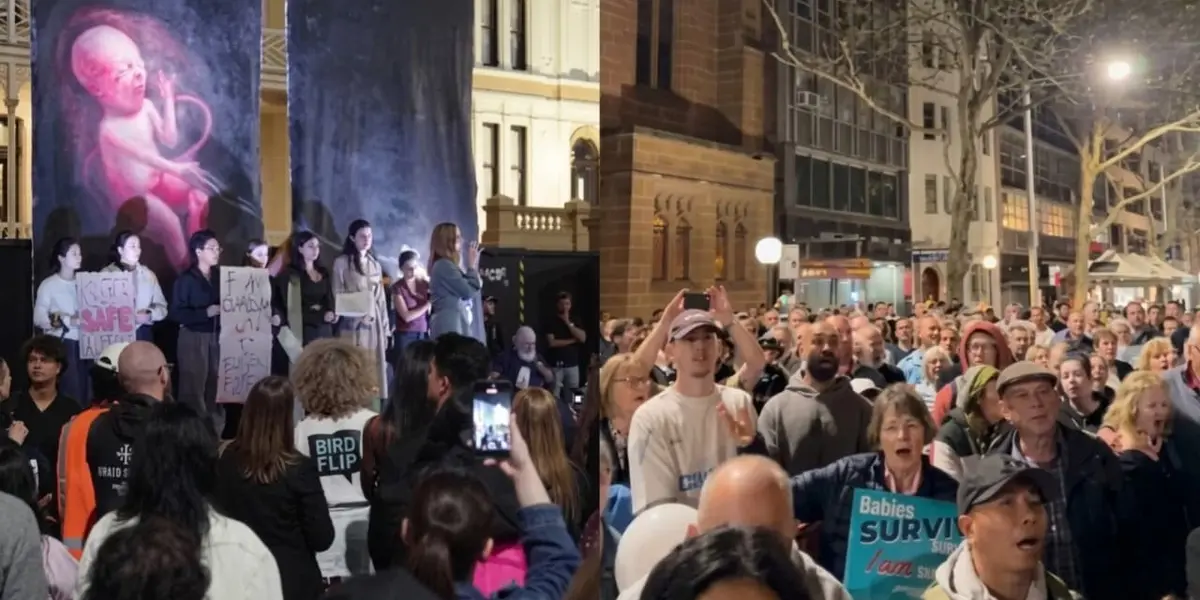Cristãos se mobilizam em Sydney por fim do aborto 1 2362674602 aborto