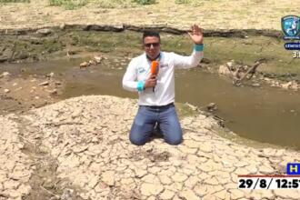 Repórter se ajoelha e ora ao vivo por chuva em Honduras afetada pela seca 8 610205769 bridel euceda