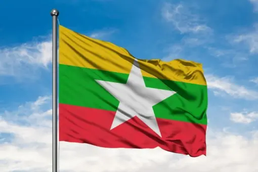 Pastor batista é morto em ataque militar em Mianmar 2 Bandeira de Mianmar Foto Canva Pro