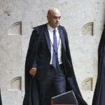 Crise de Alexandre de Moraes no STF gera articulações entre ministros 3 Cristiano Zanin Andre Mendonca Alexandre de Moraes e Gilmar Mendes no STF 1