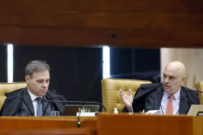 Moraes solicita levantamento de sigilo de processo sob relatoria de Mendonça antes de julgamento no STF 3 Moraes x Mendonca