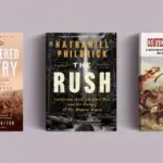 A História de Sam Brannan e o Ouro da Califórnia: Um Conto de Ambição e Apostasia 3 books column kidd history purple