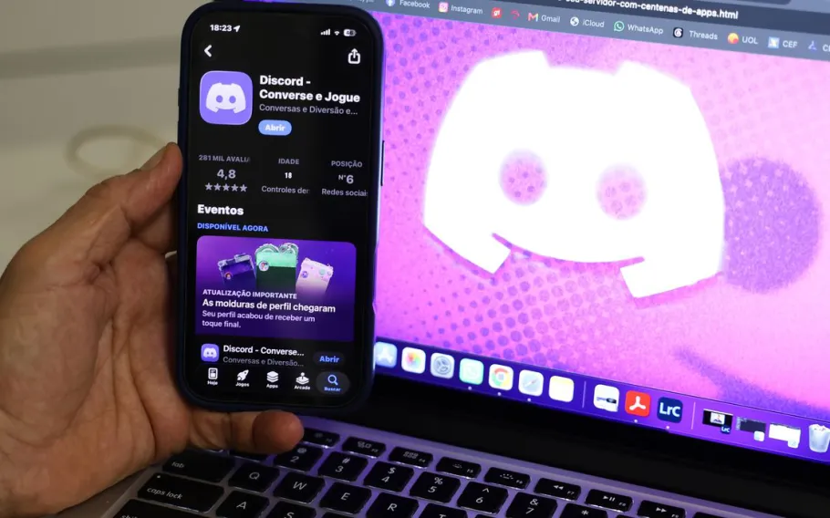 Justiça determina que Discord implemente proteção a menores com multa diária de R$ 100 mil por descumprimento 1 discord app