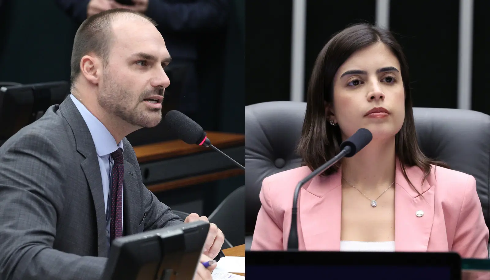 STF condena Eduardo Bolsonaro a um ano de detenção por difamação de Tabata Amaral 1 eduardo bolsonaro tabata amaral scaled