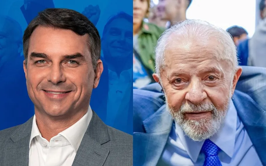Empate técnico entre Lula e Flávio Bolsonaro em pesquisa Datafolha para 2026 1 flavio x lula futura 100 cidades
