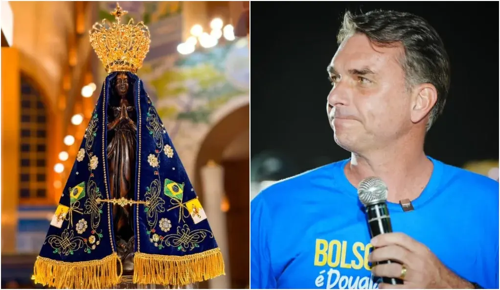 Boato sobre Nossa Senhora Aparecida gera polêmica e provoca reações de Flávio Bolsonaro, Lula e TSE 1 image 27