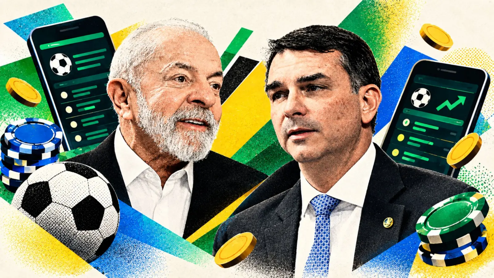 Lula e Flávio Bolsonaro usam tema das apostas para ganhar votos na reta final das eleições 1 lula flavio bolsonaro bets scaled