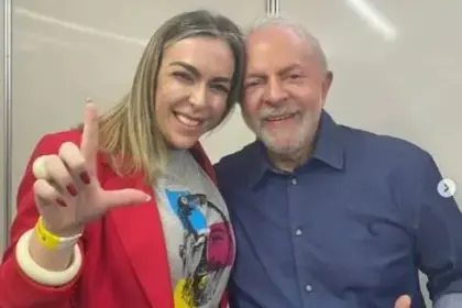 Polícia Federal investiga contrato entre amiga de Lulinha e empresa da Petrobras 9 lula luchsinger sem data.jpg