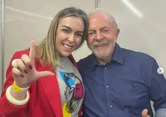 Polícia Federal investiga contrato entre amiga de Lulinha e empresa da Petrobras 1 lula luchsinger sem data.jpg