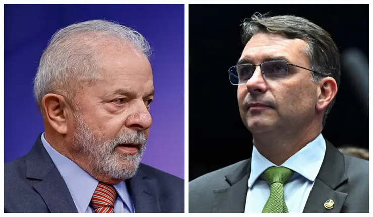 Flávio Bolsonaro supera Lula em simulação de segundo turno, aponta pesquisa 1 lula x flavio futura apex 16062026.jpg