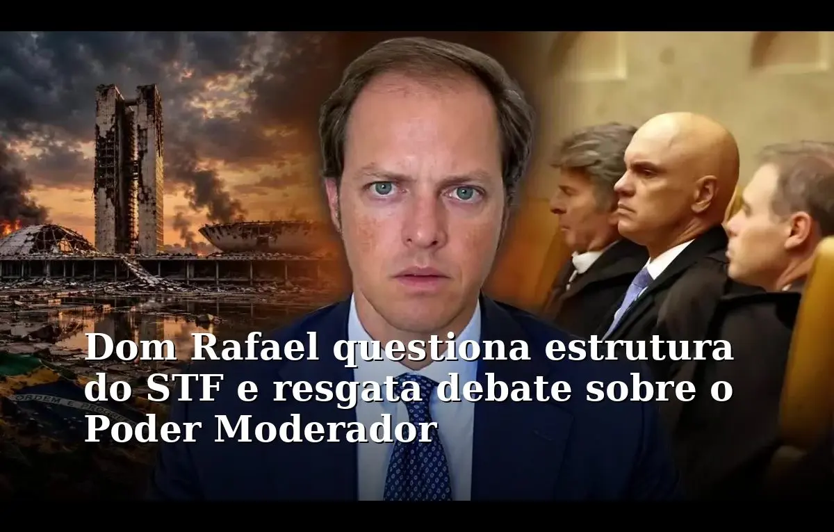 Dom Rafael de Orléans e Bragança debate o papel do STF e a necessidade de um Poder Moderador 1 news 143055