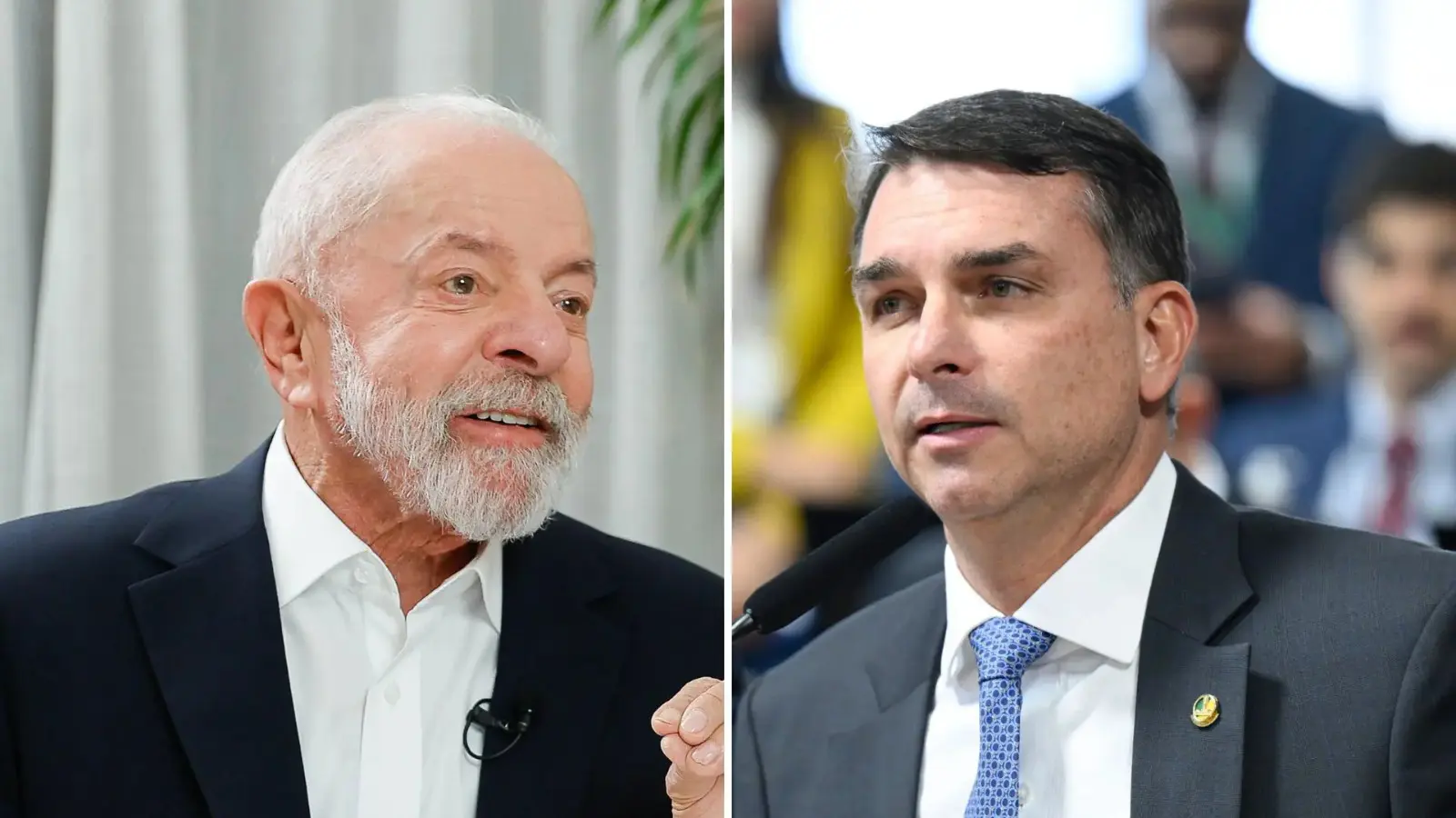 Lula e Flávio Bolsonaro empatam tecnicamente nas intenções de voto, aponta pesquisa BTG/Nexus 1 pesquisa lula x flavio.jpeg