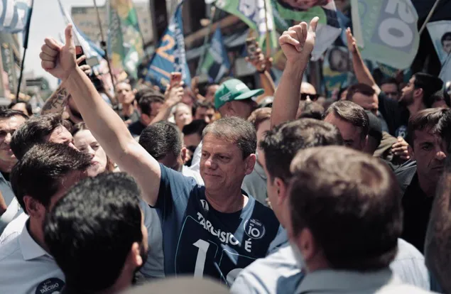 Tarcísio de Freitas pode vencer no primeiro turno em SP, aponta pesquisa 1 tarcisio de freitas 1.jpg