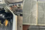 Bíblia sobrevive a incêndio em carro e motorista fala em milagre 15 1016614839 biblia