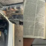Bíblia sobrevive a incêndio em carro e motorista fala em milagre 3 1016614839 biblia