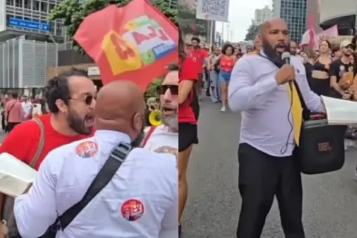 Pregador de rua é agredido verbalmente em ato pró-Lula na Avenida Paulista 14 1652846931 adenilson brito