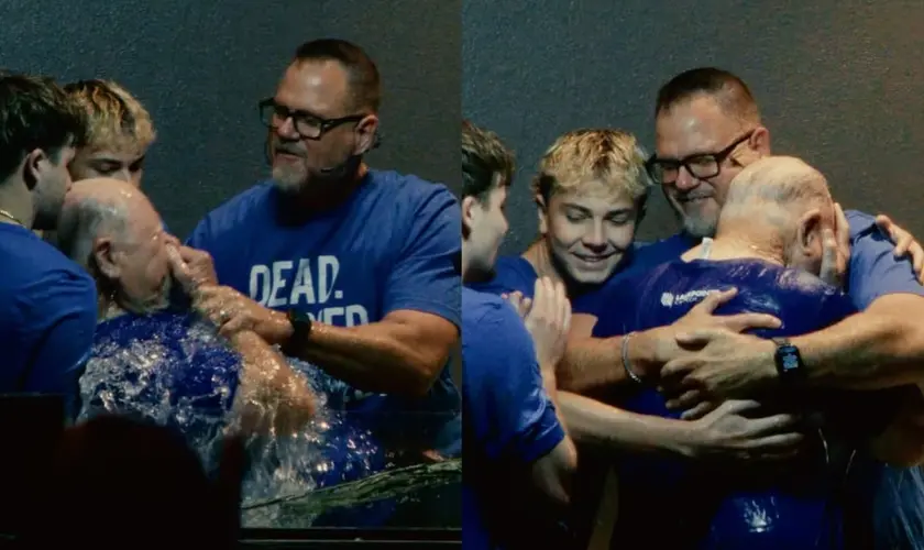 Pastor realiza batismo do pai de 81 anos após 35 anos de oração 1 1792022644160 d9388d84e1f6