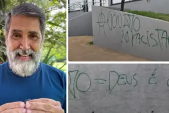Igreja em Brasília sofre vandalismo com mensagens ofensivas à fé cristã após eleições 4 512457973 igreja pichacao