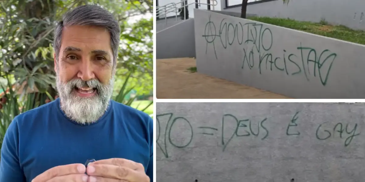 Igreja em Brasília sofre vandalismo com mensagens ofensivas à fé cristã após eleições 1 512457973 igreja pichacao