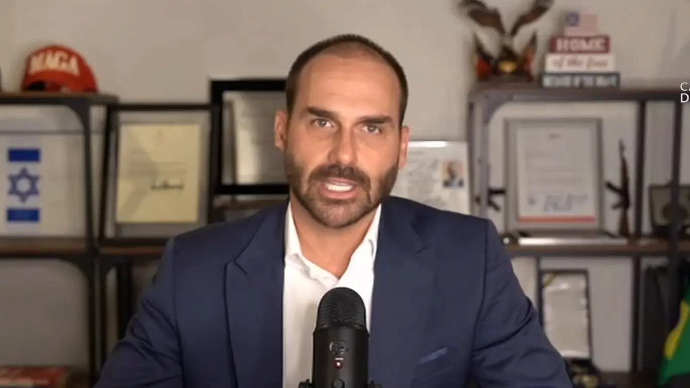 Eduardo Bolsonaro revela papel na candidatura de Flávio à Presidência 1 Apuracao de violacoes de direitos no 8 de Janeiro Subcomissao Especial Seguranca Publica 27 8 25 1 11 9 screenshot 2.jpg