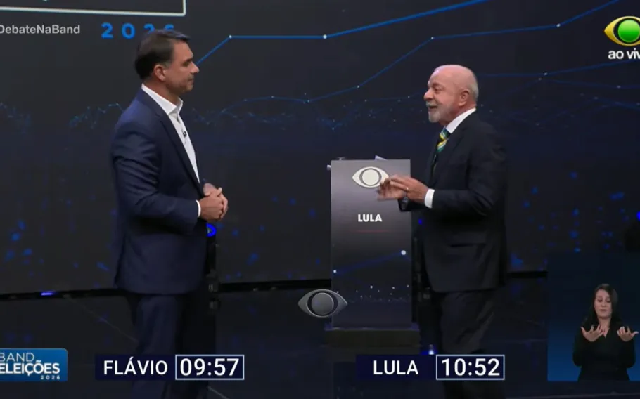 Bia Kicis critica Lula por supostas mentiras no debate da Band 1 debate na band