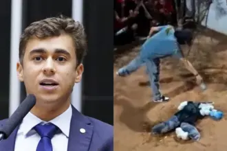 Nikolas Ferreira critica queima de boneco de Flávio Bolsonaro em protesto no Ceará 4 feira livre 89 910x568.jpg