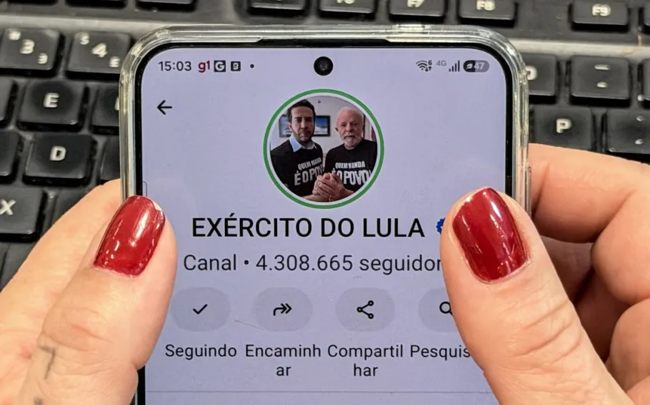 Plataformas digitais não encontram irregularidades no canal "Exército do Lula" 1 img 1837 copy