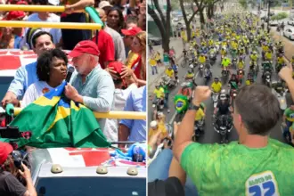 Lula e Flávio Bolsonaro mobilizam multidões em Belo Horizonte e Rio de Janeiro na reta final da campanha 7 lula com flavio bolsonaro fotos reproducao X Lula e Instagram Flavio Bolsonaro