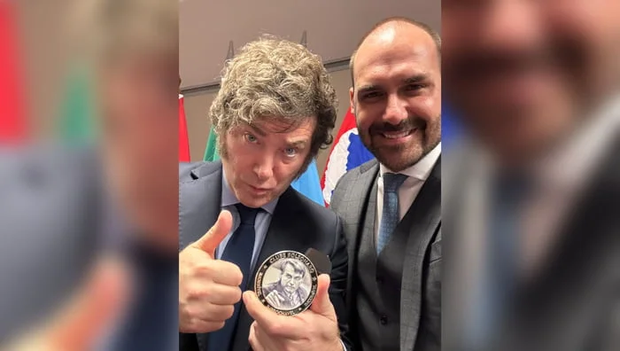 Eduardo Bolsonaro pode se reunir com Javier Milei em evento nos EUA 1 news 144532