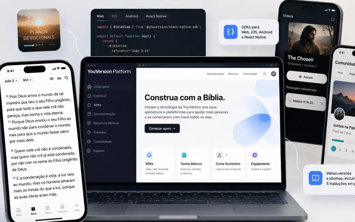 YouVersion apresenta plataforma gratuita para criação de aplicativos bíblicos 1 news 145418
