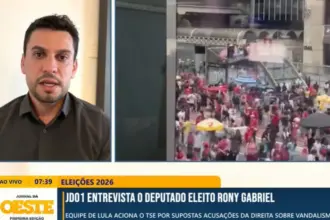Rony Gabriel critica vandalismo em ato pró-Lula e prevê impacto negativo para a campanha do presidente 6 rony gabriel.jpg