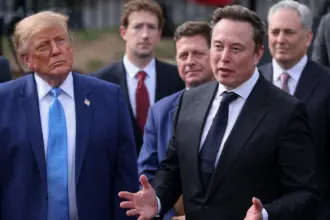 Elon Musk e líderes internacionais comentam primeiro turno das eleições no Brasil 5 trump.grok