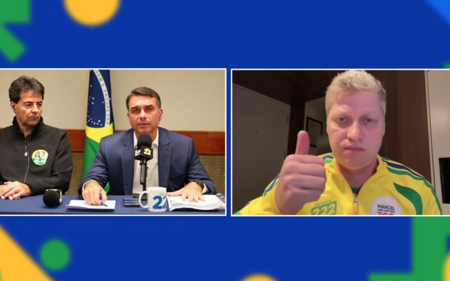 Marcel van Hattem declara apoio a Flávio Bolsonaro e convoca o Novo a fazer o mesmo 1 van hattem